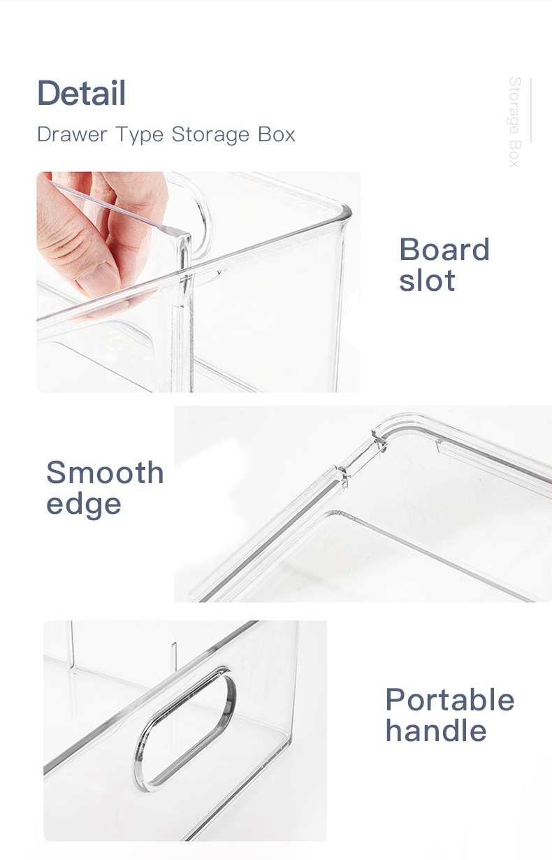 Transparent Drawer Storage Box-7
